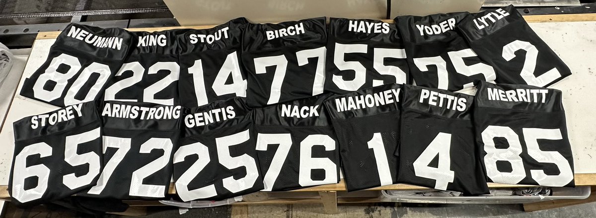 Every year at the end of the season each SENIOR player picks an educator that was a favorite . 
This teacher will then be recognized and wear your jersey/number on senior night.  <a href="/BaronAthletics/">DeKalb High School Athletics</a> <a href="/DeKalbFBBooster/">DeKalb Football Boosters</a> <a href="/DeKalbHS/">DeKalbHighSchool</a> 

Good Luck to our SENIORS!! 🏈