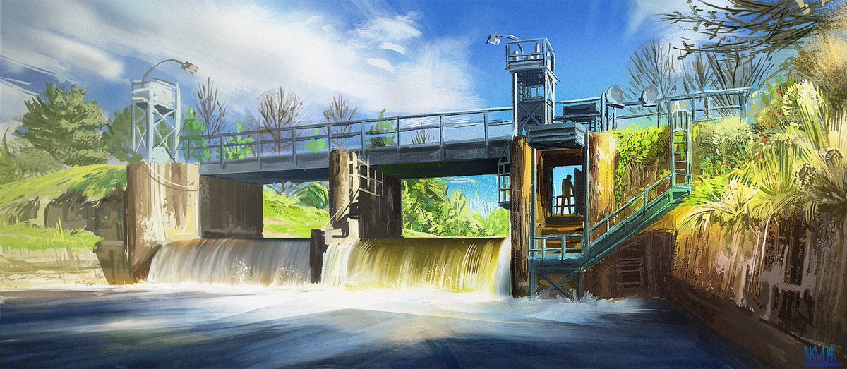 #PortfolioDay Yoo, my name's Nick, I'm looking for work as a Visdev artist/ Background painter. Thanks for checking me out!