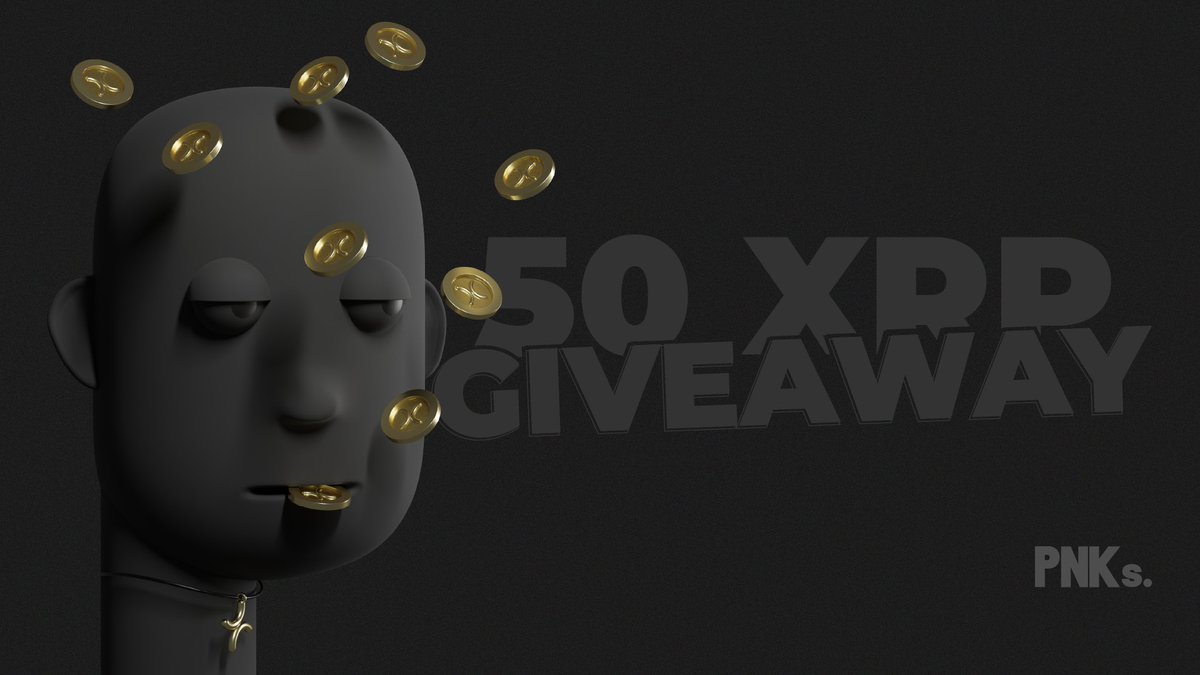 50 $XRP #Giveaway 
2 WINNERS, EACH ONE 25 #XRP

How to join👇
⚫ FOLLOW <a href="/PNKsdigital/">PNKs.</a>;
⚫ LIKE AND SHARE THIS TWEET;
⚫ TAG SOME FRIENDS;
⚫ JOIN OUR DISCORD 👇
discord.gg/vTGFws8gj5

Winners will be announced on Saturday, 14.10. 
Good luck 🖤