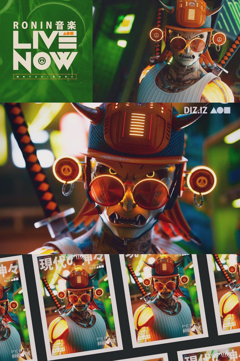 Dear amigos, say hola to 

Ronin-音楽 

0.3Ξ R #DizIzArt  🔊 Sound on! 🔗👇