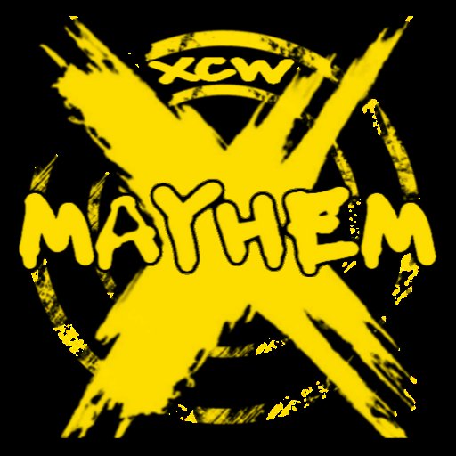 XCWMayhem's tweet photo. XCW Mayhem Episode 10 Lineup 
Match 1 - @Toxic_Efedder vs @SwatDx 
Match 2 - @BubblegumBae92 vs @PunkRockEnforce 
Match 3 - @AGEOFCRANE vs @_WolfPack_89 
Match 4 - XCW International Championship 
@KnightofACW vs @MasonFosterCAW 
Match 5 - @ValiantFlame99 vs @KESuzukiSisters https://t.co/mUpogNBHcc