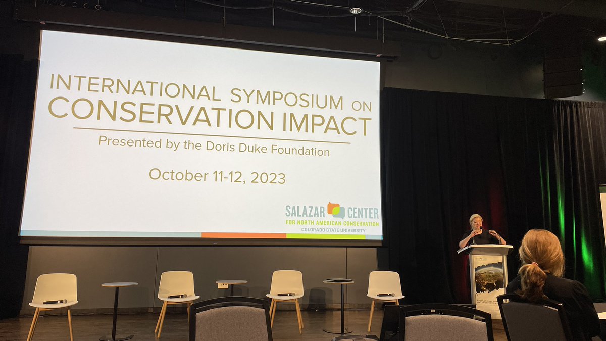 Connecting with #conservation & #sustainability leaders to explore innovations & best practices for nature-based solutions for the next two days at the @SalazarNAmerica #ConservationImpact2023 symposium!
