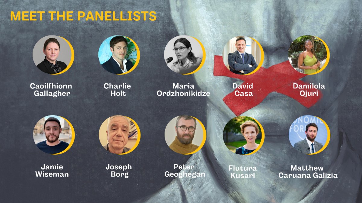 Justice for Journalists Foundation (@jfjfund) on Twitter photo On 27 October, <a href="/TheShiftNews/">The Shift News</a> will host 'Silencing Freedom. Weaponising The Law.' conference. JFJ's Director Maria Ordzhonikidze will speak on the panel about the lawfare along with <a href="/caoilfhionnanna/">Caoilfhionn Gallagher KC</a> <a href="/holt_charlie/">Charlie Holt</a> <a href="/DavidCasaMEP/">David Casa</a> & Eve Borg Costanzi and deliver the closing remarks. On 27 October, <a href="/TheShiftNews/">The Shift News</a> will host 'Silencing Freedom. Weaponising The Law.' conference. JFJ's Director Maria Ordzhonikidze will speak on the panel about the lawfare along with <a href="/caoilfhionnanna/">Caoilfhionn Gallagher KC</a> <a href="/holt_charlie/">Charlie Holt</a> <a href="/DavidCasaMEP/">David Casa</a> & Eve Borg Costanzi and deliver the closing remarks.