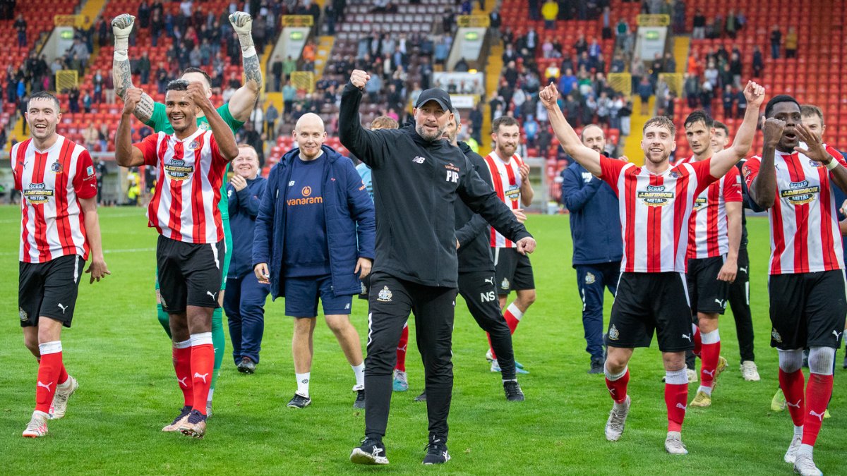 Altrincham FC on X: Full Time: Alty 2 Aldershot Town 1 Goals from Chris  Conn-Clarke and Alex Newby secure Alty all three points this evening. #COYR  #Alty4All  / X