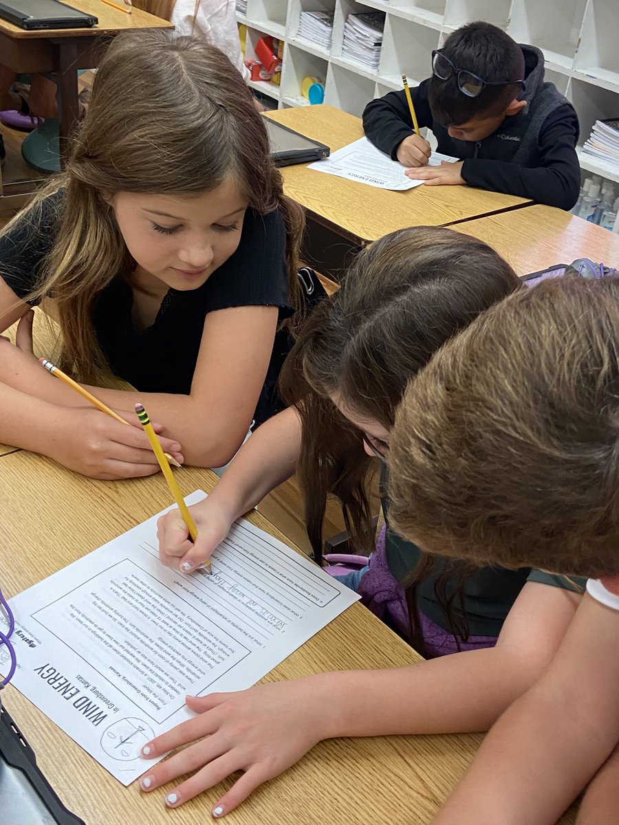 These 4th graders devised clean energy plans today.  We combined information about wind energy, solar energy, and water energy to determine the best alternative energy sources for a town called Boulderville.  <a href="/MysterySci/">Mystery Science</a>  <a href="/EastElemCCS/">EastElementary</a>