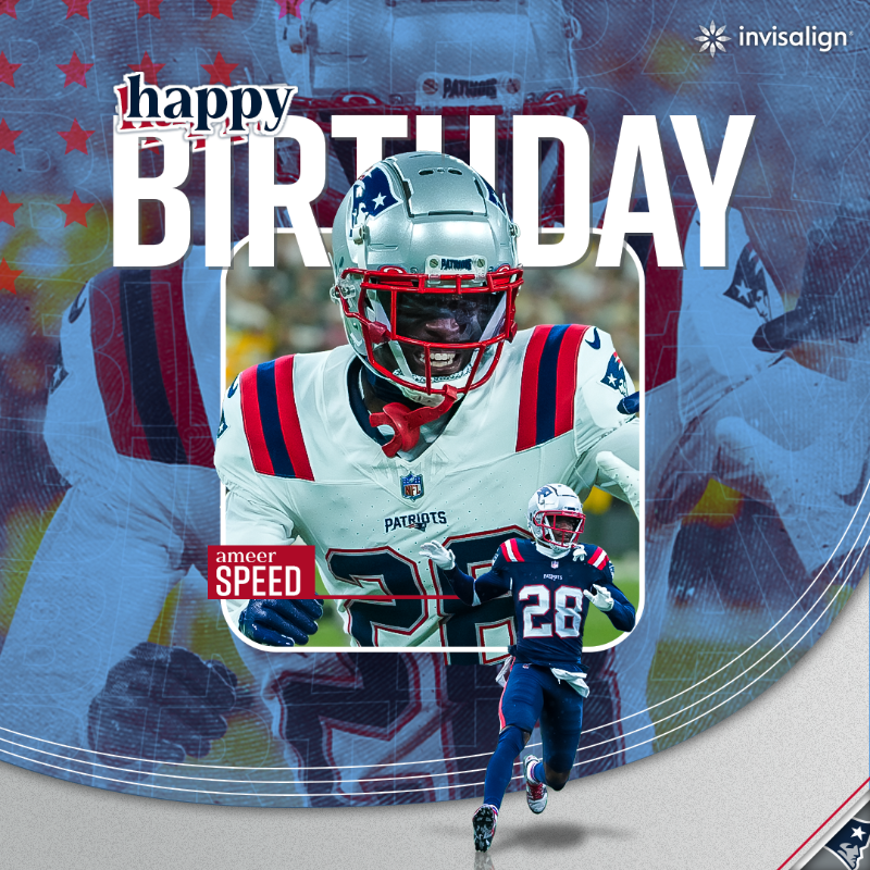 Patriots's tweet photo. HBD, @OG__speed 🎉 https://t.co/jkwshVPUfV