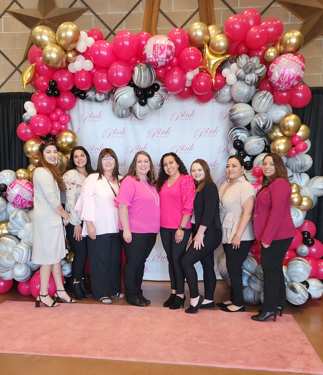 FirstBasin's tweet photo. Team FB attended the @PinktheBasin Benefit Luncheon yesterday where they heard from Olympian and inspirational speaker, Chaunte LowΓ©. The team also enjoyed a Style Show! We are honored to support Pink the Basin, it's mission and all fighters and survivors. #knowyouropponent https://t.co/velfK88m5m