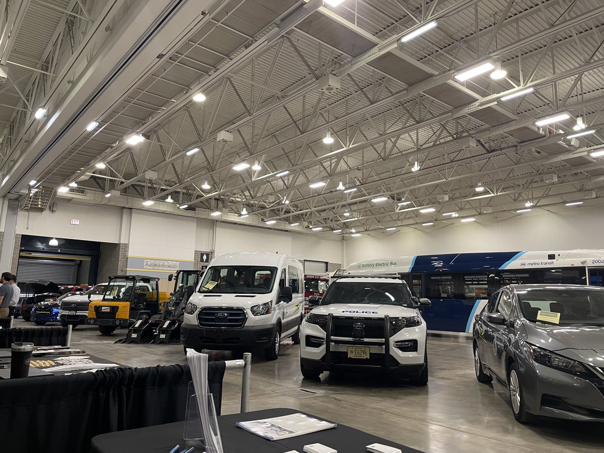 One of our favorite days of the year: EXPO DAY! 💡🌱 There’s a lot of cool vehicles and equipment on display, as well as exciting breakout sessions going on throughout the day! We will be here at the Alliant Energy Center until 4:00 pm, so stop by and say hi!