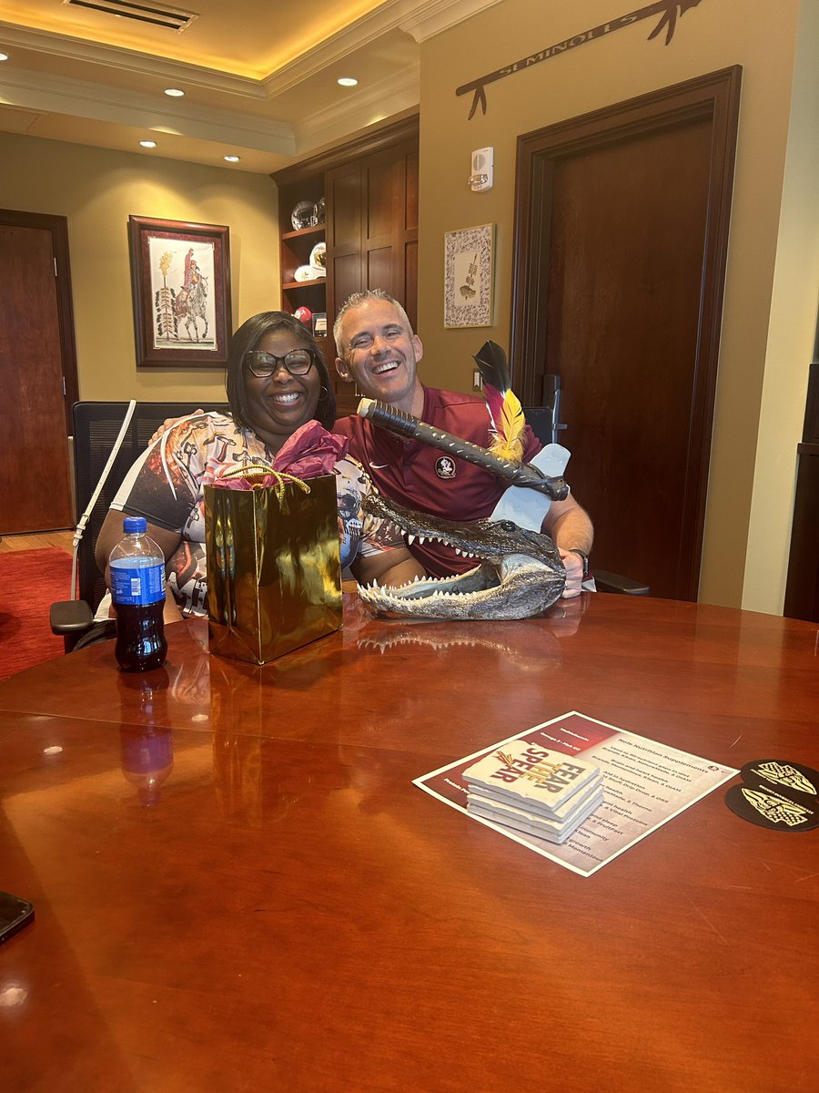 cl3slimee's tweet image. happy birthday @Coach_Norvell 🍢! enjoy buddy and keep climbing! @FSUFootball