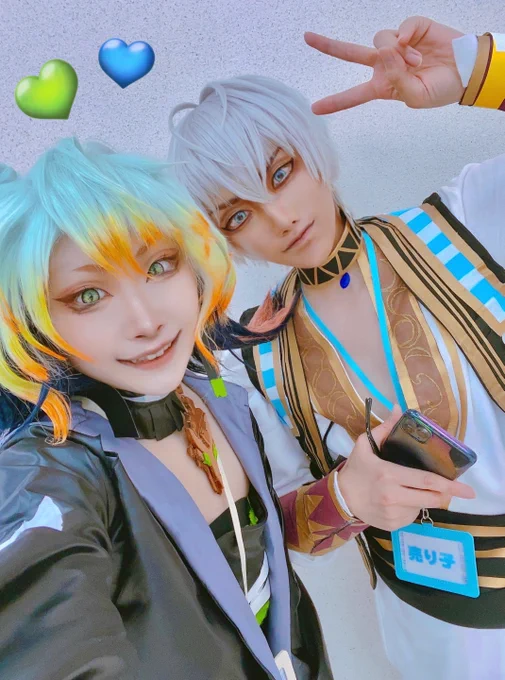 今回のにじそで写真撮れなかったので、前回の時に撮っためいふ～～!!