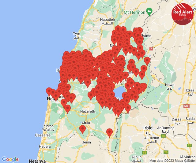 Marchfoward's tweet photo. TERKINI

SIREN AMARAN PENYSUPAN PESAWAT TIDAK DIKENALI TANPA HENTI DI HAMPIR SELURUHUTARA ISRAEL

APAKAH LUBNAN JOIN? https://t.co/4jGqTdG0IC