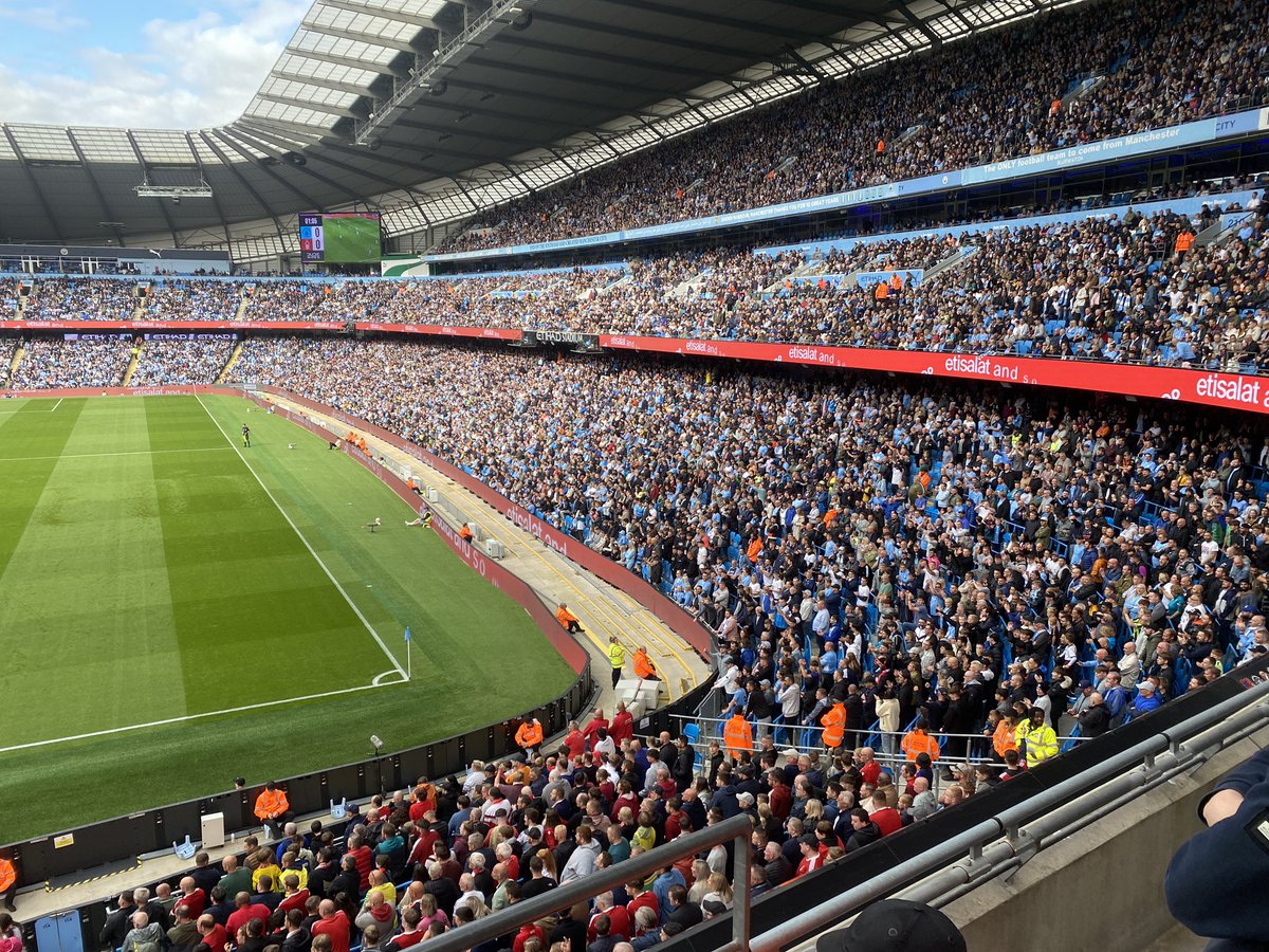 hkgroundhopper's tweet photo. I do love an away trip to Manchester.

Only away games I’ve managed to get too so far are United and City. The perks of being a premier league team.

Both revisits for me, but always happy to get to any Forest aways. https://t.co/HHbkiV4EKo