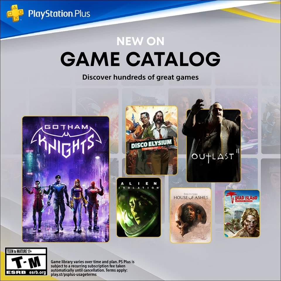 PS Plus Extra/Deluxe Games - October 2023: Gotham Knights, Disco