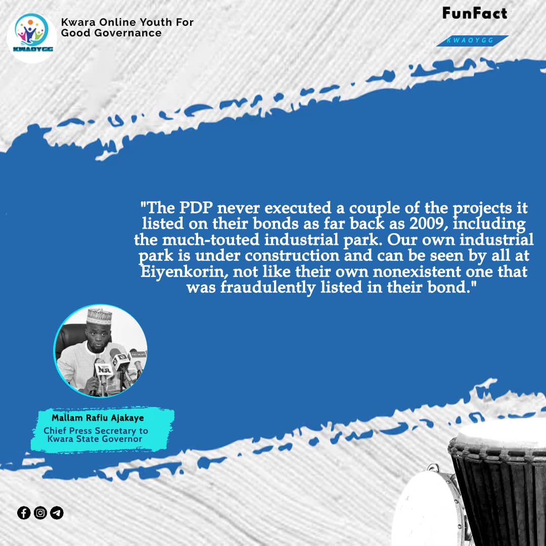 yunusxonline's tweet photo. Kwara PDP doomed to unprovoked falsehood, arrogance: - Kwara APC.
#FunFact
#KWAOYGG https://t.co/zhdFEcB7Ks