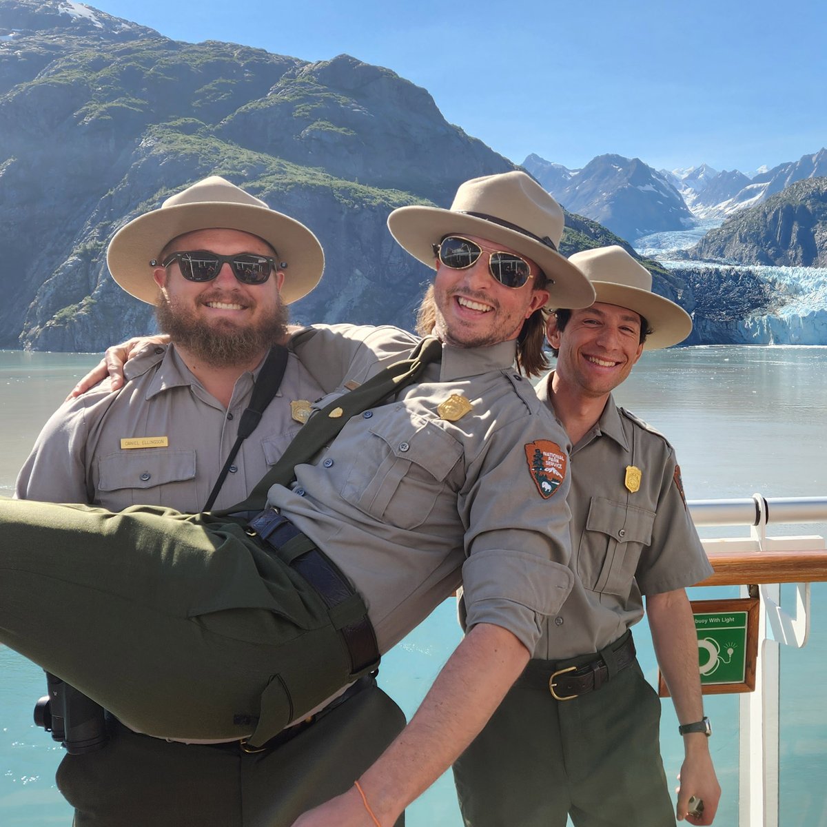 Must be the hats... the National Park Service is hiring park rangers for next summer's season! Join our team of experienced interpretation rangers in Glacier Bay and help inspire thousands of visitors during their trip of a lifetime. Apply on USAJobs.gov today through