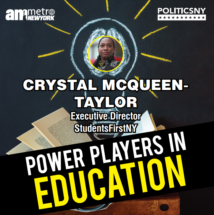 We're proud to fight for the next generation of New Yorkers alongside our Executive Director, Crystal McQueen-Taylor. Congratulations on a well-deserved honor being named a Power Player in Education. Thanks to @PoliticsNYnews for the recognition!