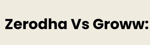 Groww: 66.2Lac Zerodha: 64.7Lac Thats the tweet. Grow has taken over 0dha in terms of Clients.