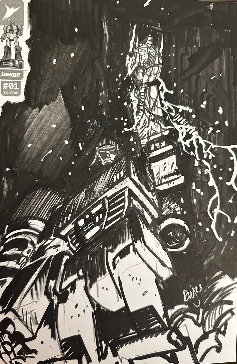 Megatron sketch cover! 