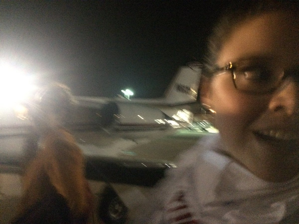 LDSerio's tweet photo. @CaraKorte @jdickerson @tperry518 @jacksonjk @BoKnowsNews @NicoleSganga @cbszak @jackturmanIII @LaCraiMitchell @caitlinconant This will always be my favorite pic of you, from 2015: Saturday night in Iowa, post-debate, boarding a tiny plane to DC. We went directly to the bureau for Face the Nation. 

@CaraKorte, you didn’t just make those kind of brutal days bearable—you made them meaningful.

Onward! ✈️ https://t.co/QA3FeWq0PS