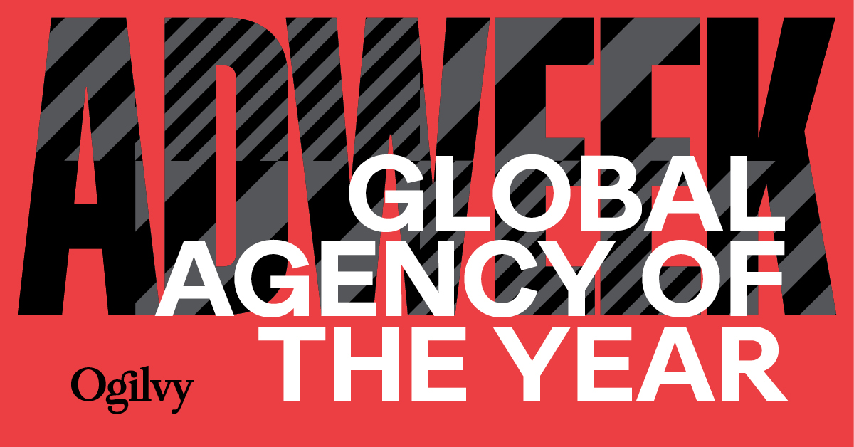 OgilvyItaly's tweet image. We are immensely proud to be Adweek's 2023 Global Agency of the Year! #BorderlessCreativity #TeamOgilvy
