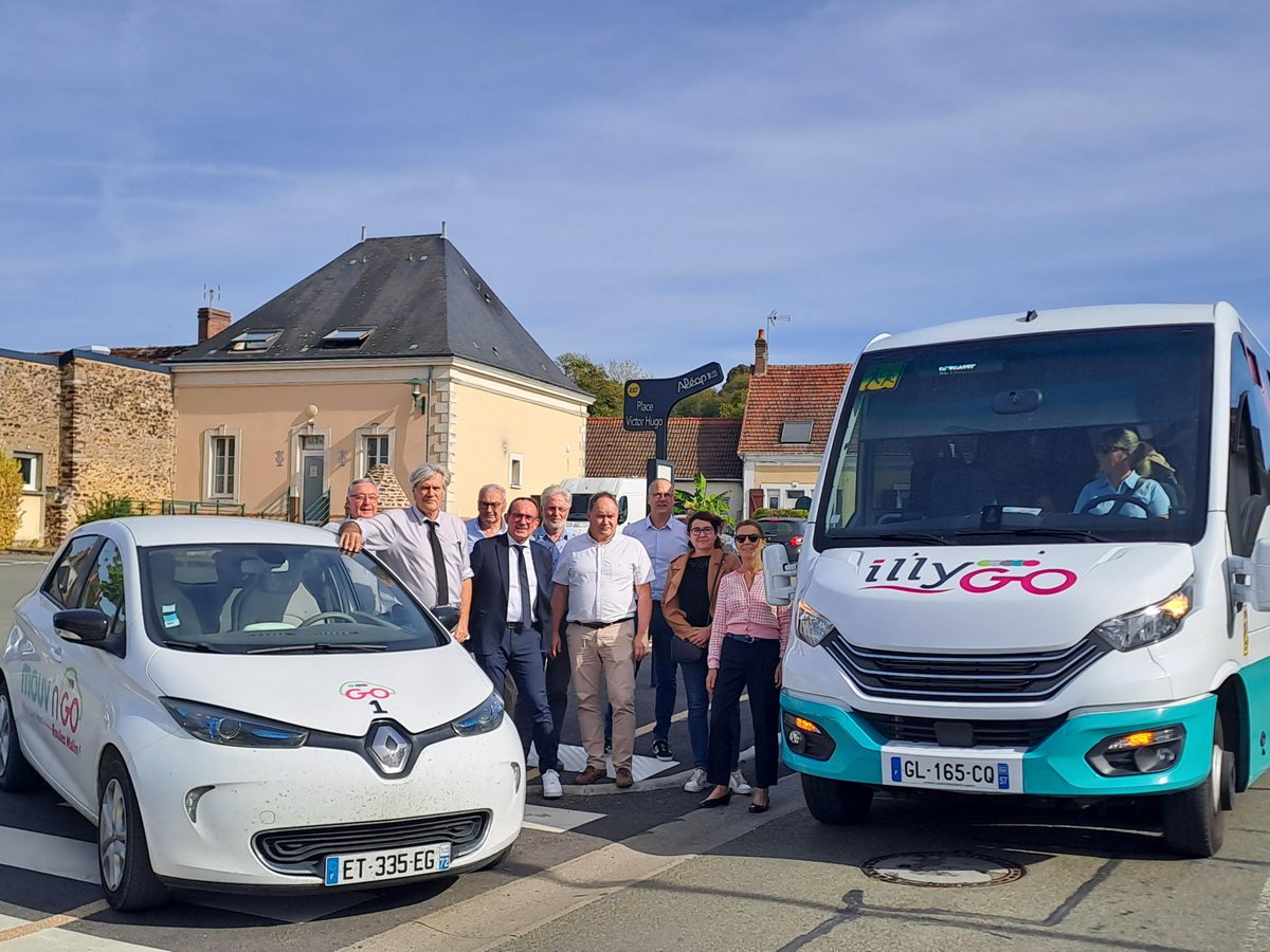 Mercredi 11 octobre, Stéphane Le Foll, Président du Pôle métropolitain Mobilités le Mans-Sarthe présente à la presse les solutions de mobilité autour du Mans : le conseil en mobilité, l’application de covoiturage Klaxit, l’autopartage Mouv’nGo, les transports collectifs IllyGo.