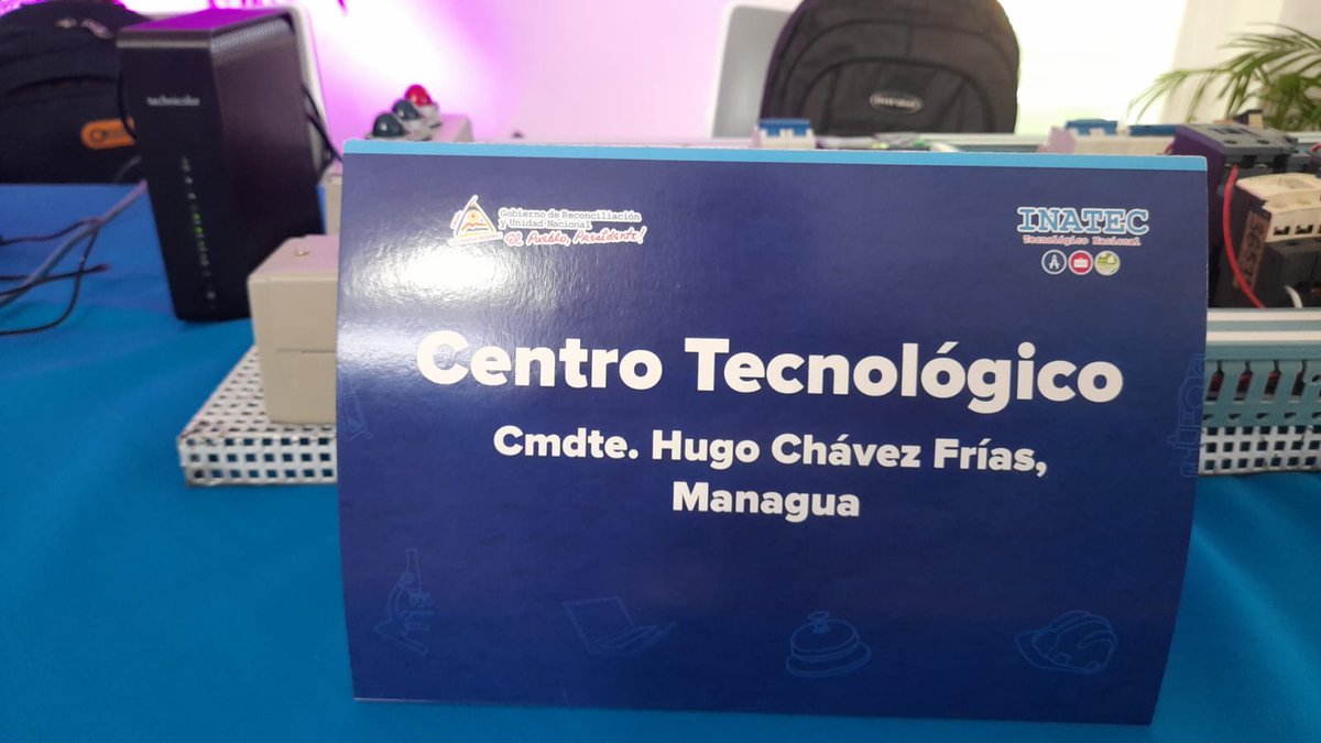 ¡Mejoras Continuas!🚀📚⚙️

🥳Felicitamos a nuestros docentes del Centro Tecnológico Comandante Hugo Chávez Frías, quienes participan en el IX Congreso Nacional de Innovacion Pedagógica en la Educación Técnica.

#SoyTecNicaragua 🇳🇮