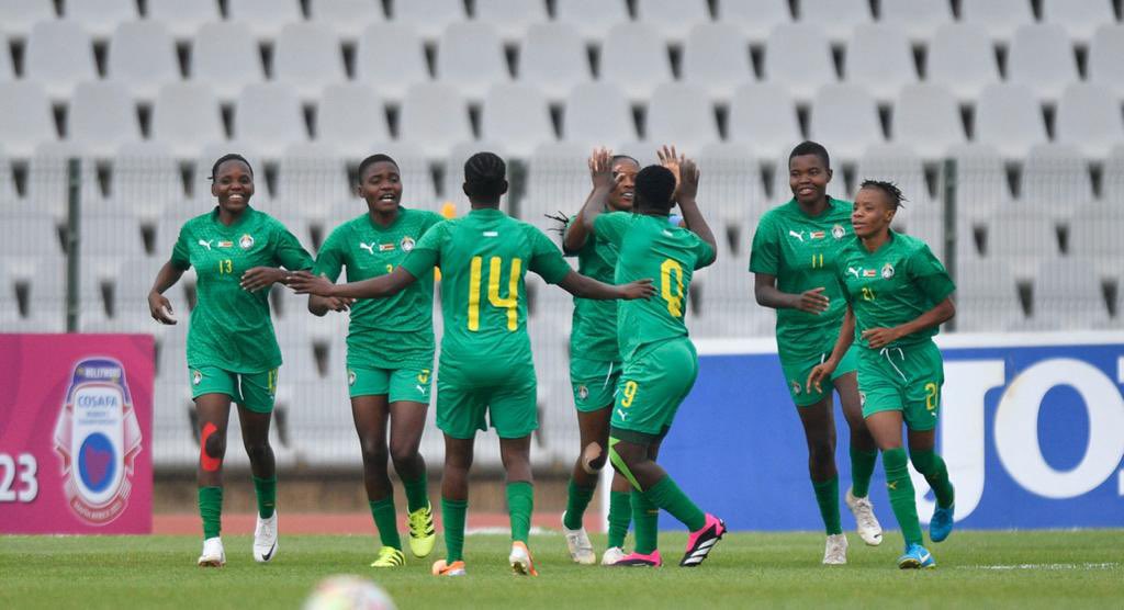 Group C #CWC23 Zim🇿🇼 1-1 🇧🇼Botswana P W D L PTS Zimbabwe🇿🇼 3 2 1 0 7 Botswana🇧🇼 3 1 2 0 5 Namibia🇳🇦 3 1 1 1 4 Lesotho🇱🇸 3 0 0 3 0 ▪️Mighty Warriors🇿🇼 Will Play Zambia🇿🇲 In The Semis🔥🇿🇼🙅