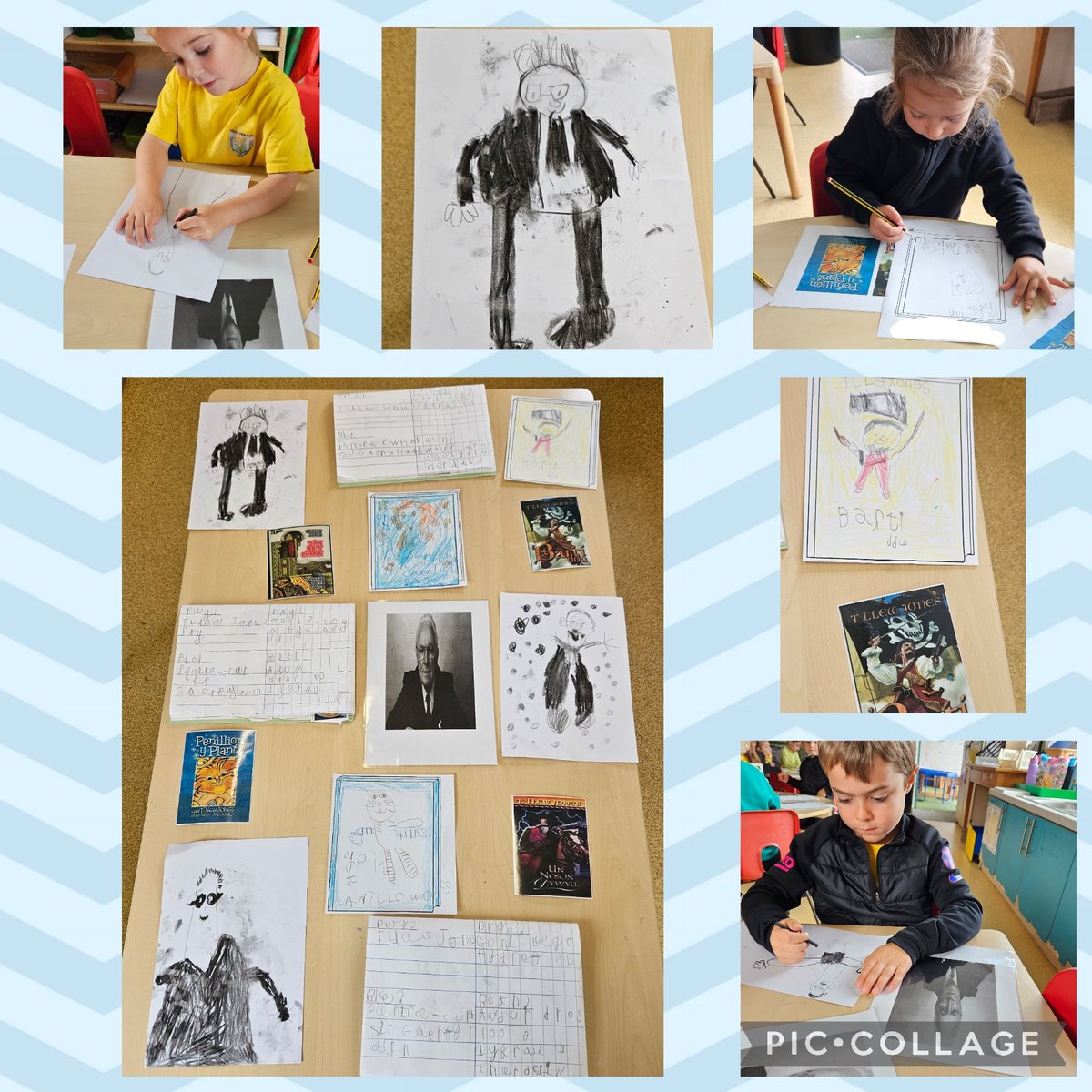 Blwyddyn 1 yn dathlu Diwrnod T Llew Jones .
Year 1 celebrating Diwrnod T Llew Jones.
<a href="/YsgolPenyPil/">Ysgol Pen y Pîl</a> 
<a href="/MrsHighamPYP/">Mrs Higham</a>