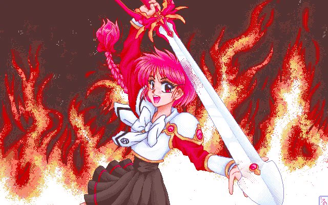 16色で描くの難しかったよねぇ(28年ぐらい前の絵 