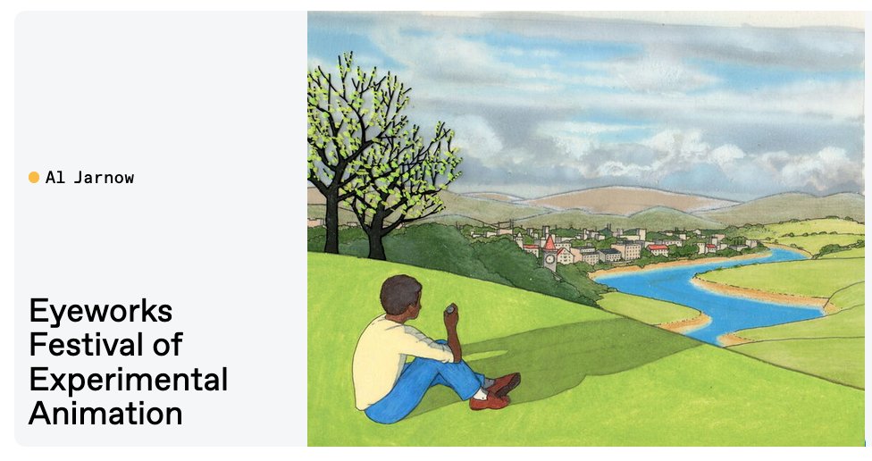 10/27 in LA at <a href="/CalArtsREDCAT/">REDCAT (Roy and Edna Disney CalArts Theater)</a>: a night of al jarnow animation with director q&amp;a, as part of the eyeworks festival of experimental animation. redcat.org/events/2023/ey…