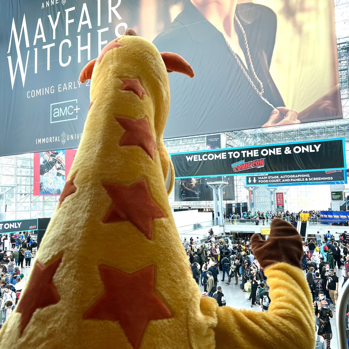 Toys"R"Us (@toysrus) on Twitter photo Guess who’s making their return to <a href="/NY_Comic_Con/">New York Comic Con</a> this year? 👀 Look for your favorite giraffe this weekend at #NYCC, Geoffrey can’t wait to see you! Swipe for fun throwbacks from last year.🦒✨ Guess who’s making their return to <a href="/NY_Comic_Con/">New York Comic Con</a> this year? 👀 Look for your favorite giraffe this weekend at #NYCC, Geoffrey can’t wait to see you! Swipe for fun throwbacks from last year.🦒✨