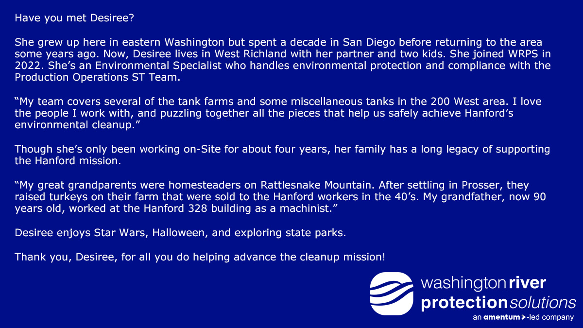 #WorkforceWednesday
#WeAreWRPS