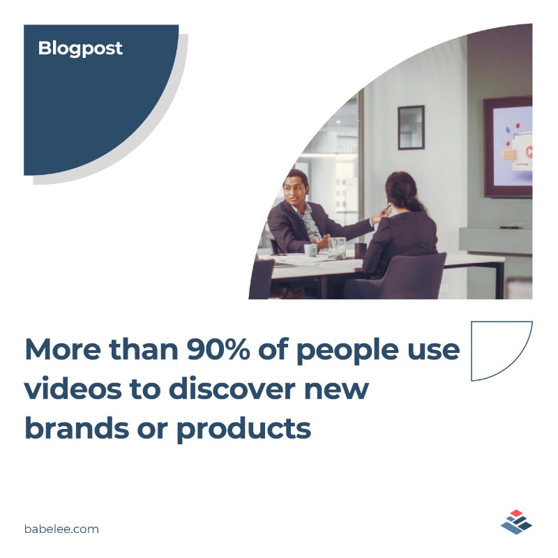 Babelee_video's tweet photo. 📹 Video is no longer just an option, but an essential tool to captivate your audience. So, what are you waiting for? Learn how to make video an integral part of your marketing strategy, read the post! 
#videomarketing #videostrategy