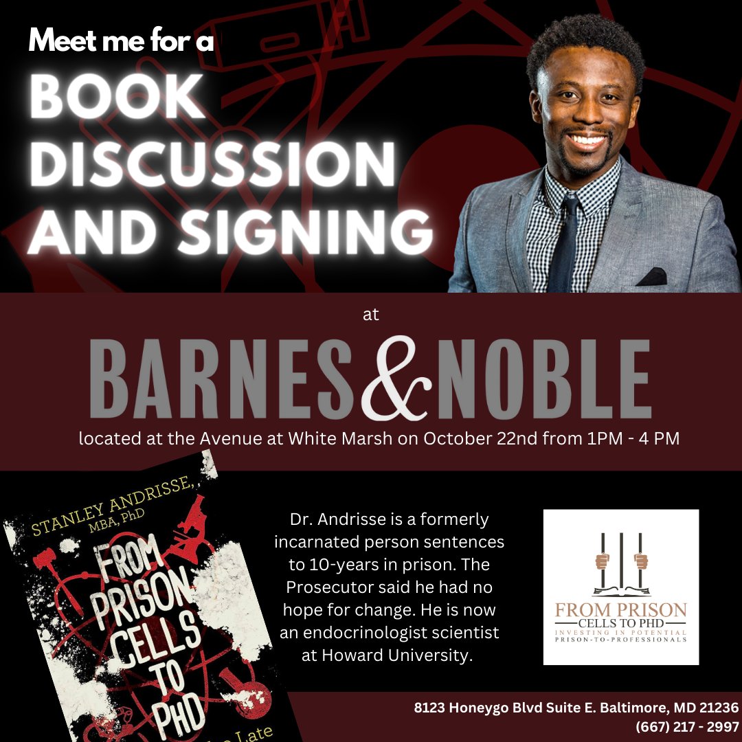 📚 Join us for an inspiring event with our founder, @Prof_Andrisse! 🗣️📖

Get ready for a captivating conversation and book signing!

#StanleyAndrisse #Inspiration #BookSigning