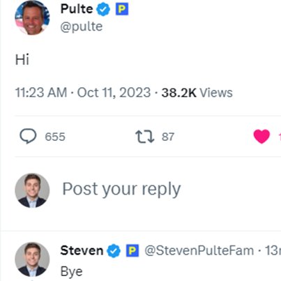 A story about brotherly love told in two pictures: