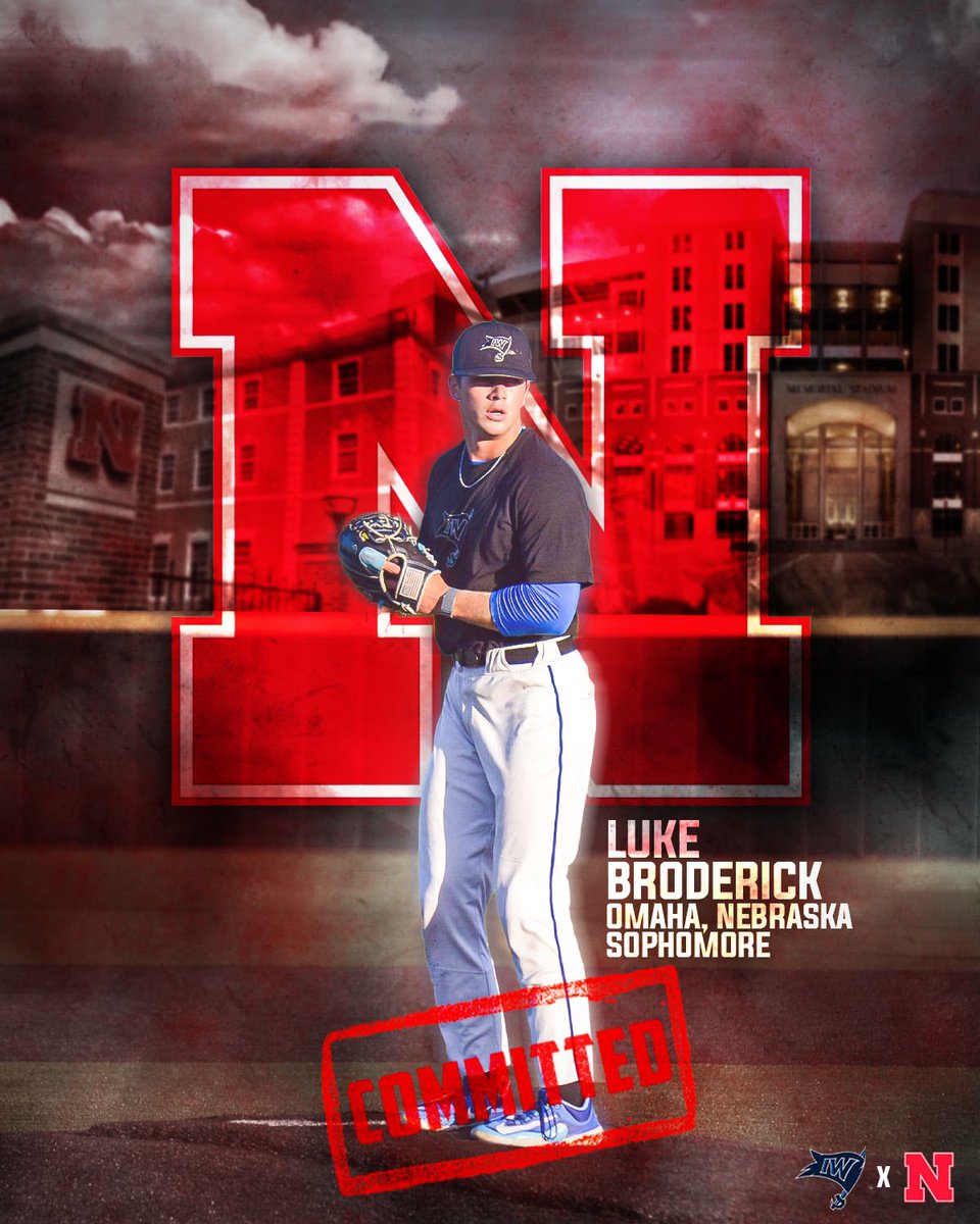 Iowa Western Reivers Baseball (@reiverbaseball) on Twitter photo Congratulations to Luke Broderick (<a href="/LukeBroderick5/">Luke Broderick</a>) on his commitment to Nebraska!!!! Huskers are getting a good one!!!!
#ReiversMovingOn #SailsUp Congratulations to Luke Broderick (<a href="/LukeBroderick5/">Luke Broderick</a>) on his commitment to Nebraska!!!! Huskers are getting a good one!!!!
#ReiversMovingOn #SailsUp