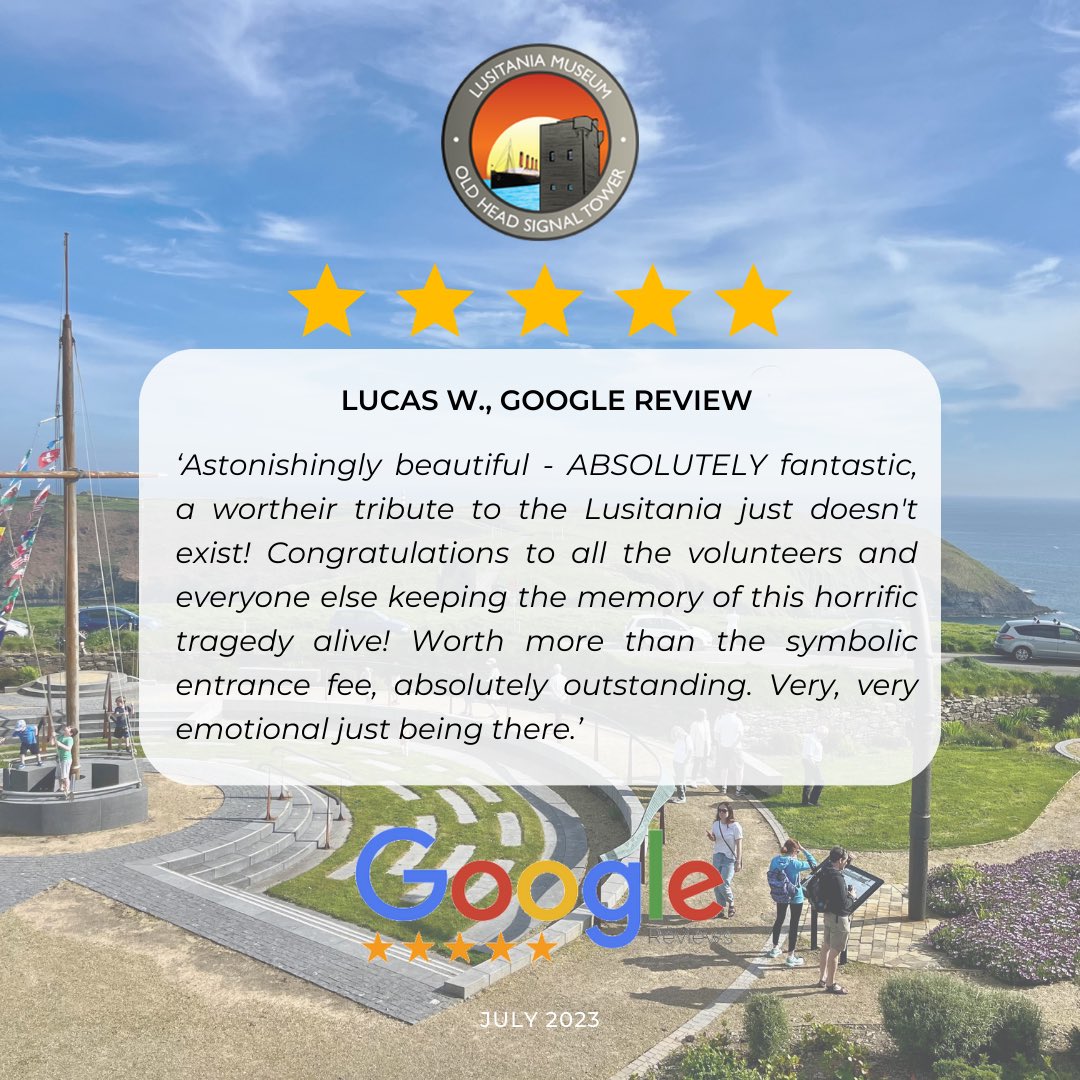 oldheadtower's tweet photo. Check out some more of our recent 5 star reviews from TripAdvisor and Google! ⭐️⭐️⭐️⭐️⭐️ https://t.co/xutQtYqTyI
