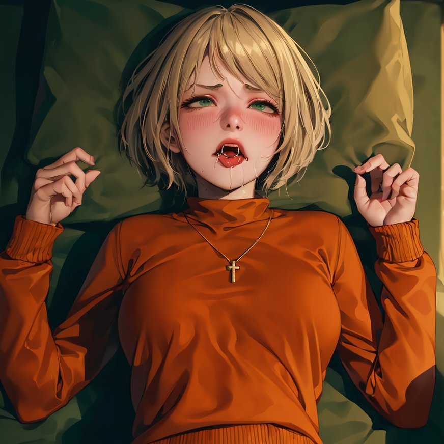 Echii_Smut's tweet photo. #AshleyGraham #ResidentEvil4Remake #Ahegao https://t.co/ecRHZs9NFk