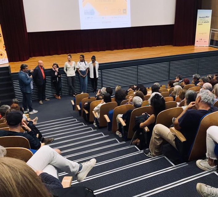 ChuckProd's tweet image. Merci au public pour cette belle avant-première de Corps Noirs ! Documentaire bientôt sur vos écrans… @TV5MONDE