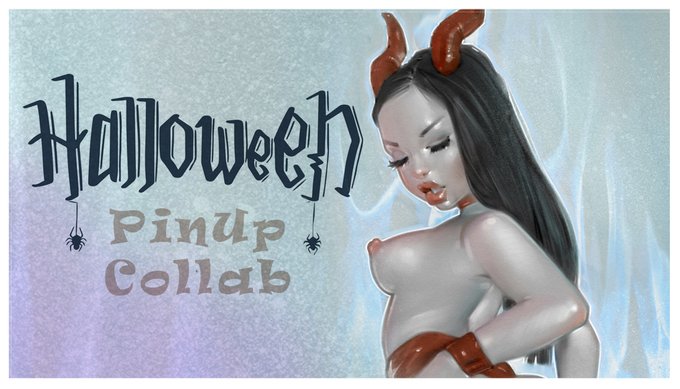 🎃It's Spooky Month and I'm ready to create some sexy Halloween themed pinups!  Any moots up for a collab