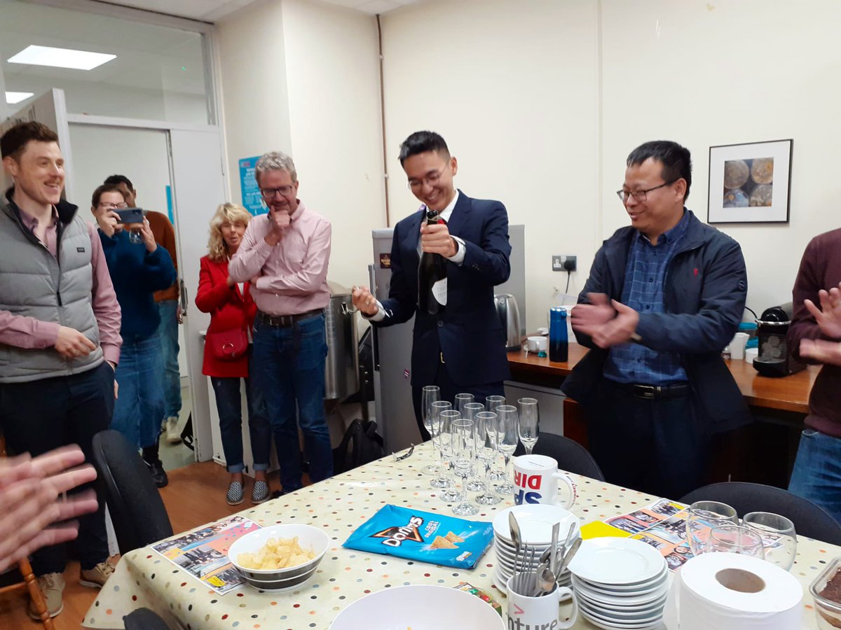 Liu YuChen 刘雨晨 (@liuyuchen94) on Twitter photo I happy to announce that I passed the PhD viva with minor corrections! It was pleasure to discuss my work with <a href="/Soares_UK/">Ana Soares</a> and Dr Wu Guangxue. I would like to thank my supervisors and everyone <a href="/voflab/">O'Flaherty Lab</a> as well as my families back in China. Looking forward to the future! I happy to announce that I passed the PhD viva with minor corrections! It was pleasure to discuss my work with <a href="/Soares_UK/">Ana Soares</a> and Dr Wu Guangxue. I would like to thank my supervisors and everyone <a href="/voflab/">O'Flaherty Lab</a> as well as my families back in China. Looking forward to the future!