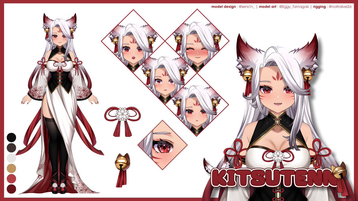 kitsu 🦊🌸 vtuber tweet media