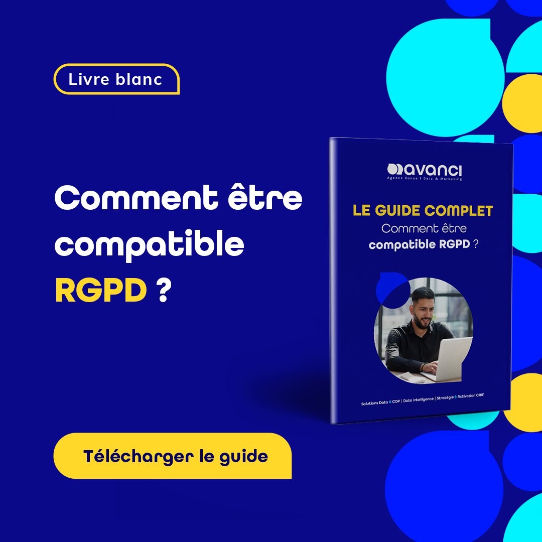 AgenceAvanci's tweet image. Comment être compatible RGPD ? 👀 
 Ne vous faites pas avoir et découvrez dans notre guide les 6 étapes pour être en conformité 👇 ressources.avanci.fr/livre-blanc-co…  #rgpd #conformite #data #guide #données