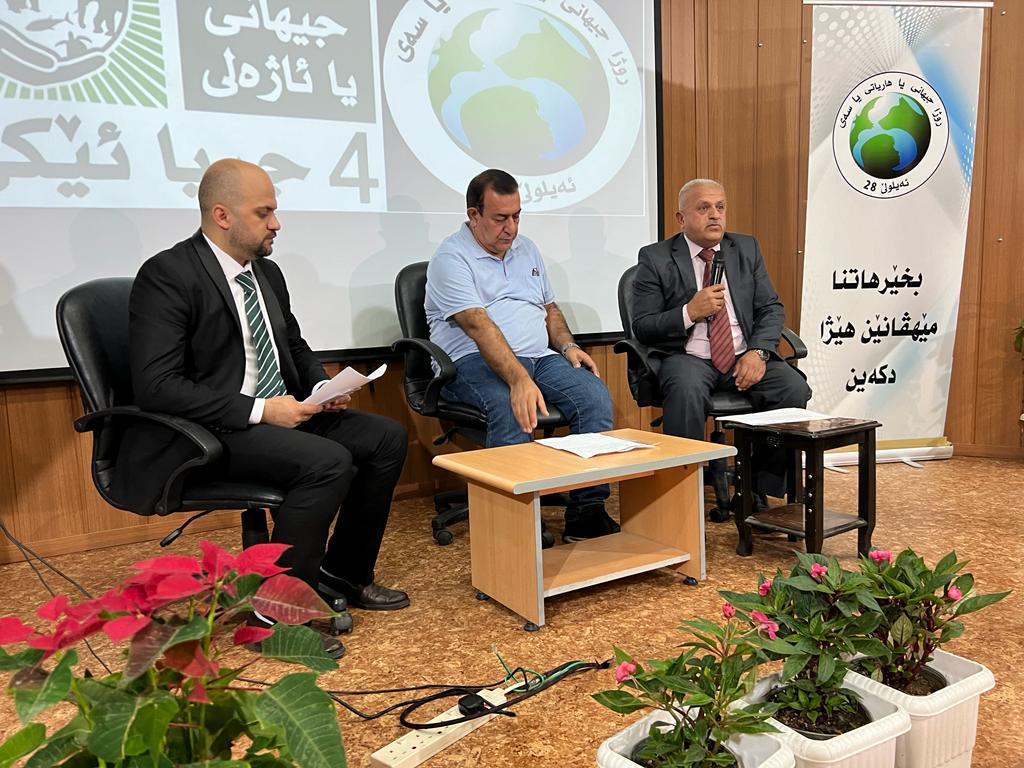 1/5: Our Ambassador in the Kurdistan Region/Iraq was busy on #WorldRabiesDay & #WorldAnimalDay recently!

On October 4, Dr. Sulaiman was invited to the Bayani Bash Kurdistan Show on satellite TV, where he spoke about World Animal Day & #animalwelfare issues in Kurdistan & Iraq.