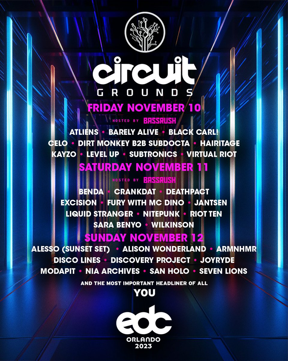 EDC_Orlando's tweet photo. The electricity intensifies as our return to #circuitGROUNDS approaches.😈🔌 Who are you excited to see?! https://t.co/GK6NqDbGI8