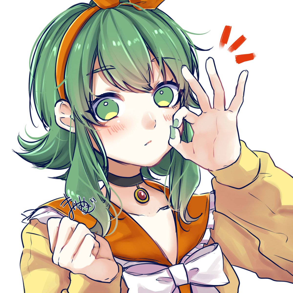 GUMI 「「準備はOK?」#GUMI #VOCALOID 」|まいむぎのイラスト