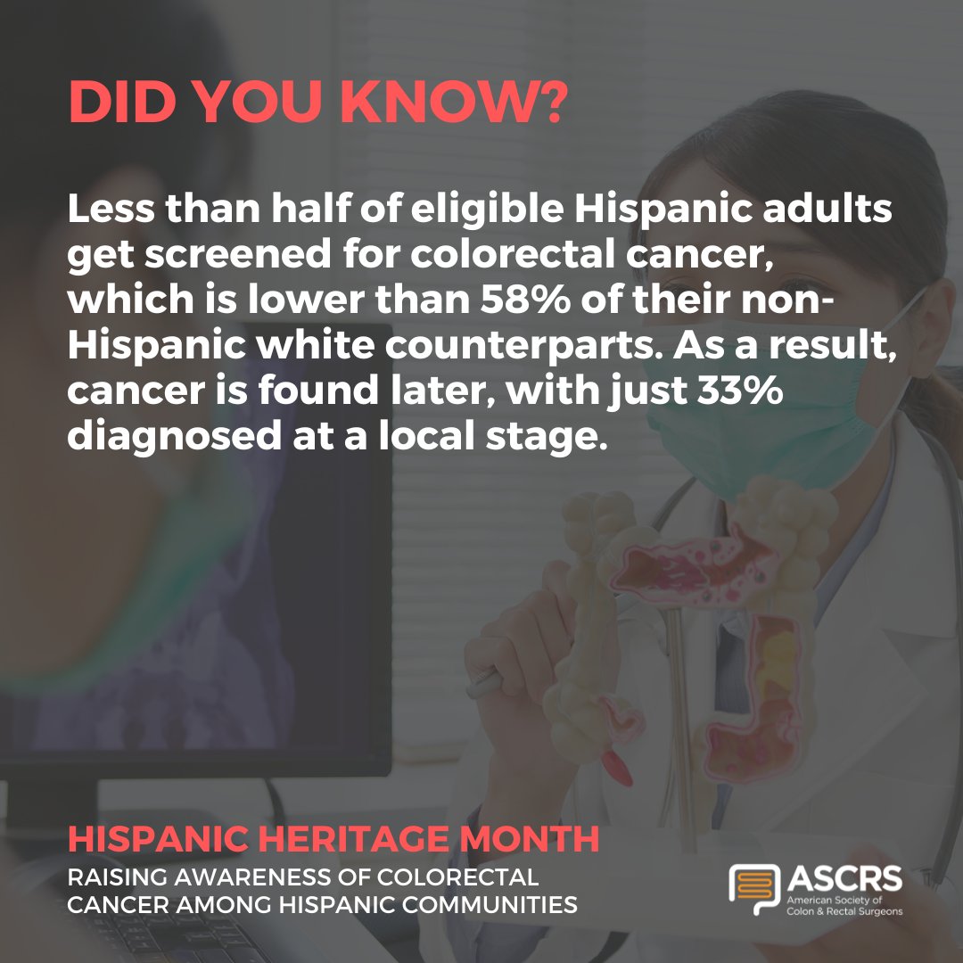 Remember, screening should start by age 45, and when diagnosed at a localized stage, colon cancer is highly treatable and often curable.