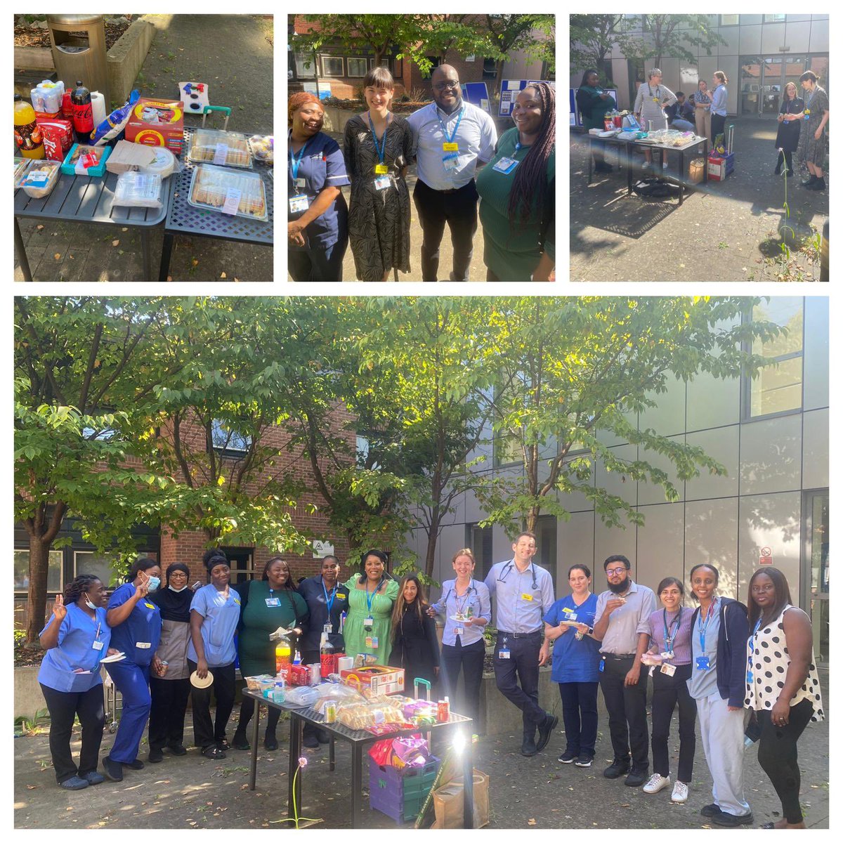 NM_Frailty's tweet photo. Celebrating our amazing team and sharing well-being resources at the annual end of summer Care of the Elderly Chit Chat and Chill departmental well-being lunch🌿✨

Thank you for all you do team CoE

Special thanks to @SamanthaLatty, @Nad_Camp88 and our COE matrons and WM https://t.co/652PuUxddg