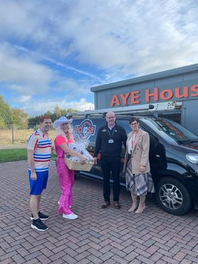 Eclipseipltd's tweet photo. ββββ
We had a blast meeting Arlene & Marty from Forth 1 to give them our donation to Super Van.
ββββ
@forthone
#cashforkids #supervan #eclipseip #eclipse #securityalarm #securityinstallers #security #forthone #forthonecashforkids https://t.co/b1BMB2kt6I