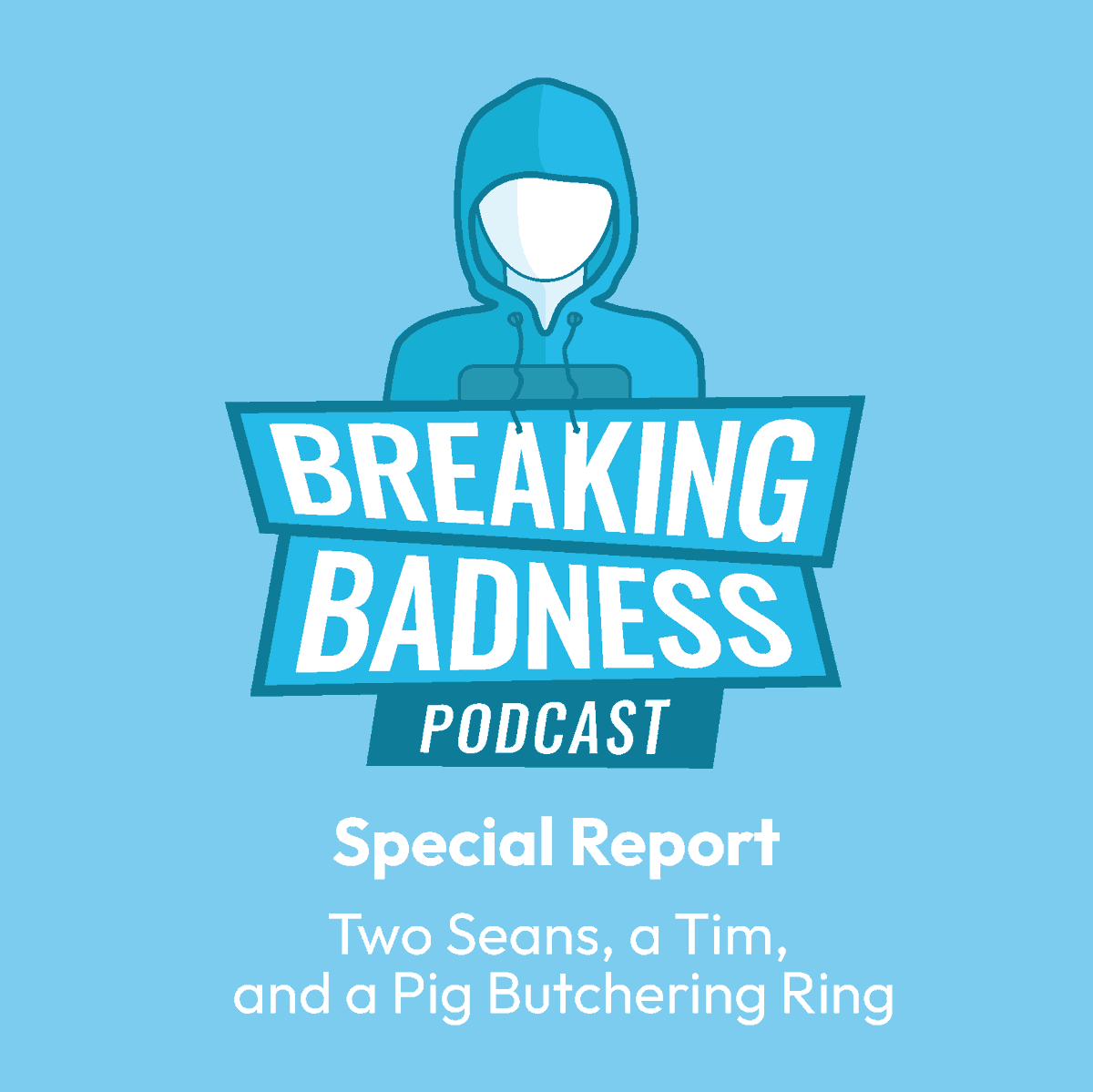 DomainTools's tweet photo. This week on #BreakingBadness, @kalifencl, @timhelming, and @seanmcnee speak with @thepacketrat from @SophosXops on the latest iteration in #PigButchering schemes along with how AI could change the game. Listen to the full conversation here: https://t.co/6bRD3Ptmy1 https://t.co/YBweT53CmN